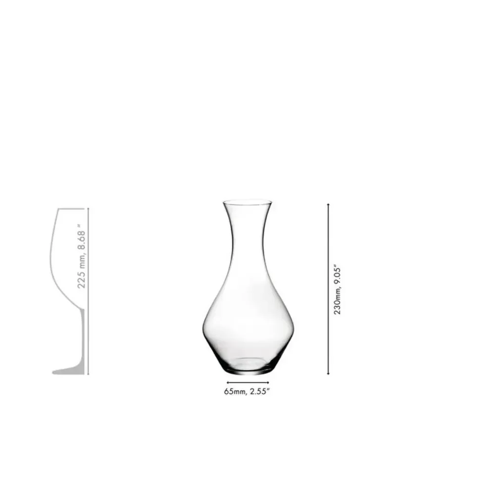 NWT Riedel 3pc Vivant Cabernet Wine Glasses and Decanter